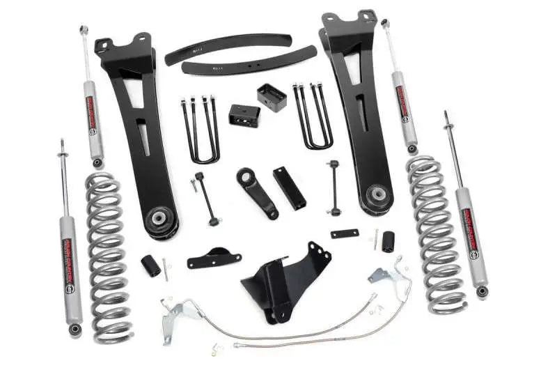 6 Inch Lift Kit Gas Radius Arm Ford F-250 F-350 Super Duty 4WD (08-10)