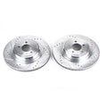 Power Stop 06-18 Dodge Charger Rear Evolution Drilled & Slotted Rotors - Pair