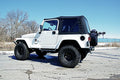 Soft Top | Replacement | Black | Half Doors | Jeep Wrangler TJ 4WD (97-06)