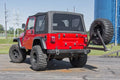 ~(18 lbs. 30X9X9)~ Jeep Replacement Soft Top Black (97-06 TJ Wrangler Half Steel Doors)