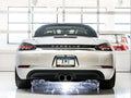 AWE Tuning Porsche 718 Boxster / Cayman SwitchPath Exhaust (PSE Only) - Chrome Silver Tips