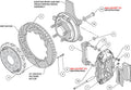 Wilwood Narrow Superlite 4R Rear Kit 14.00in Drilled 97-04 Corvette C5/Z06 05-13 C6