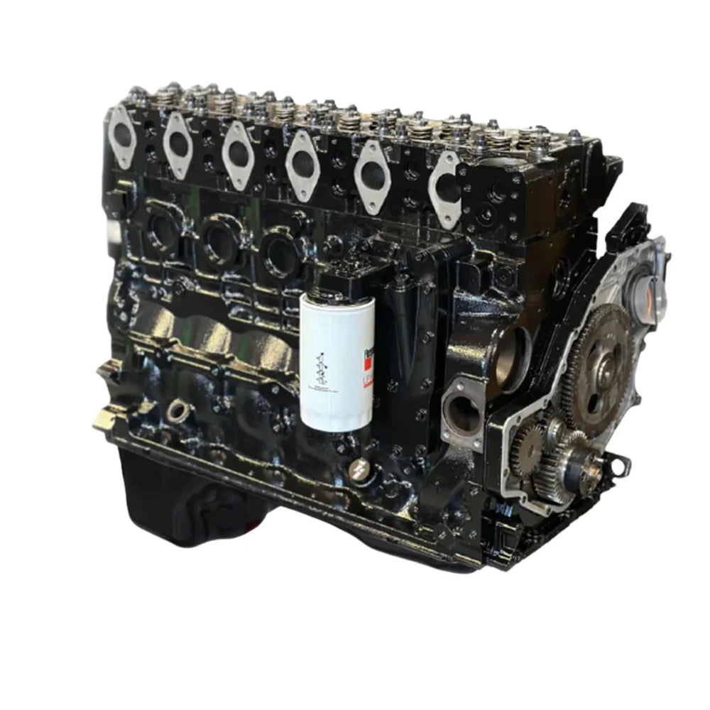 Industrial Injection 03-04 Dodge Cummins 5.9L Common Rail Stock Long Block Engine w/ARP Head Studs
