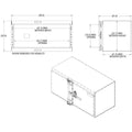 24X24X48 UNDERBODY TOOL BOX