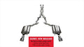 3.0 Inch Cat-Back Xtreme Dual Exhaust 4.5 Inch Polished Tips 15-17 Ford Mustang GT Convertible 5.0L V8 Stainless Steel Corsa Performance