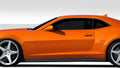 2010-2015 Chevrolet Camaro Duraflex ZL1 Look Side Skirts Rocker Panels - 2 Piece