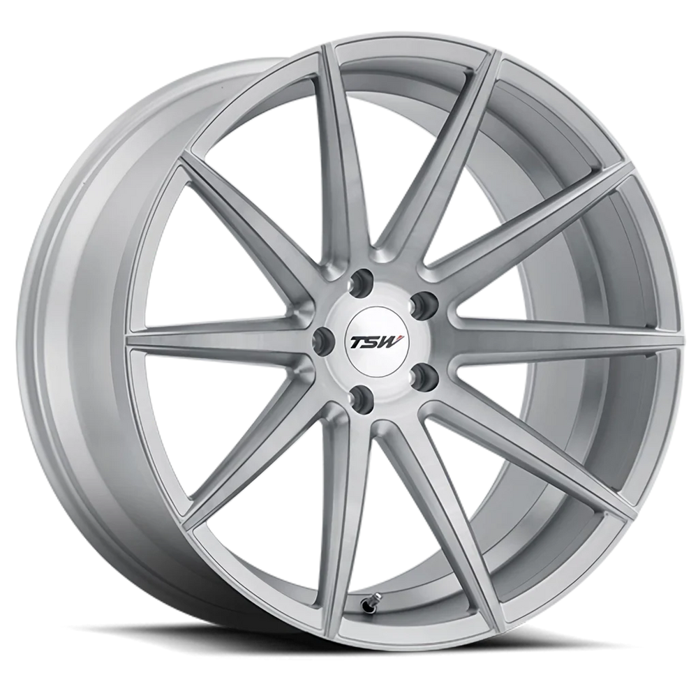 ~(28 lbs. 20X20X10)~ TSW CLYPSE 18x8.5 5/114.3 ET30 CB76.1 TITANIUM W/MATTE BRUSHED FACE