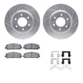DFC 17-25 Audi RS5 Sportback Front Geospec Rotors w/4000 HybriDynamic Brake Pads w/Hardware