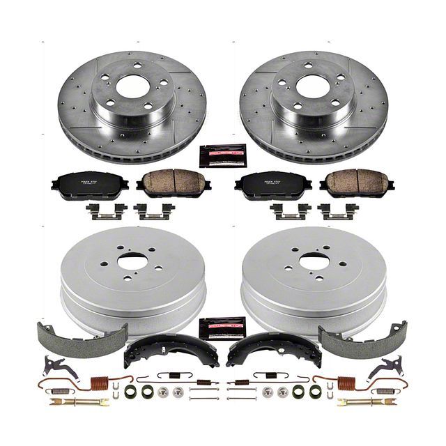 Power Stop 05-15 Toyota Tacoma Front & Rear Z23 Evolution Sport Brake Kit