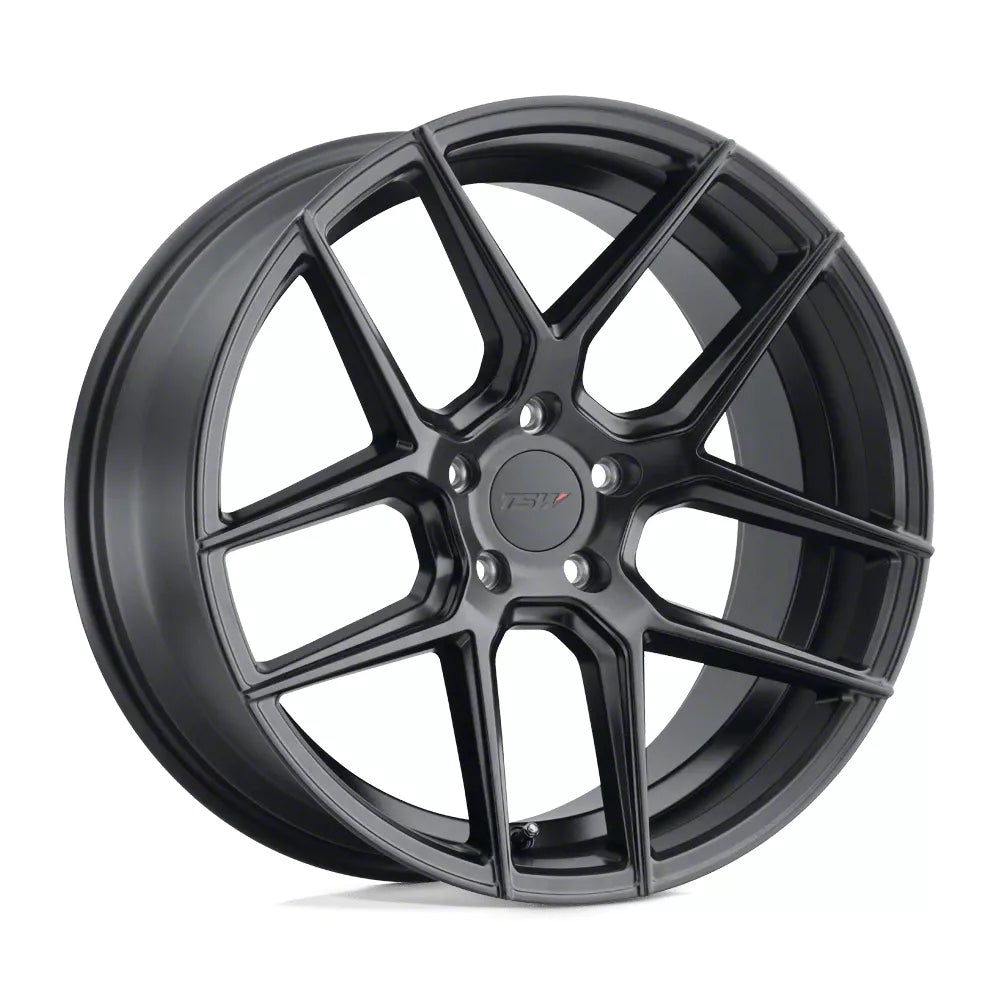TSW Alloy Wheels black auto part