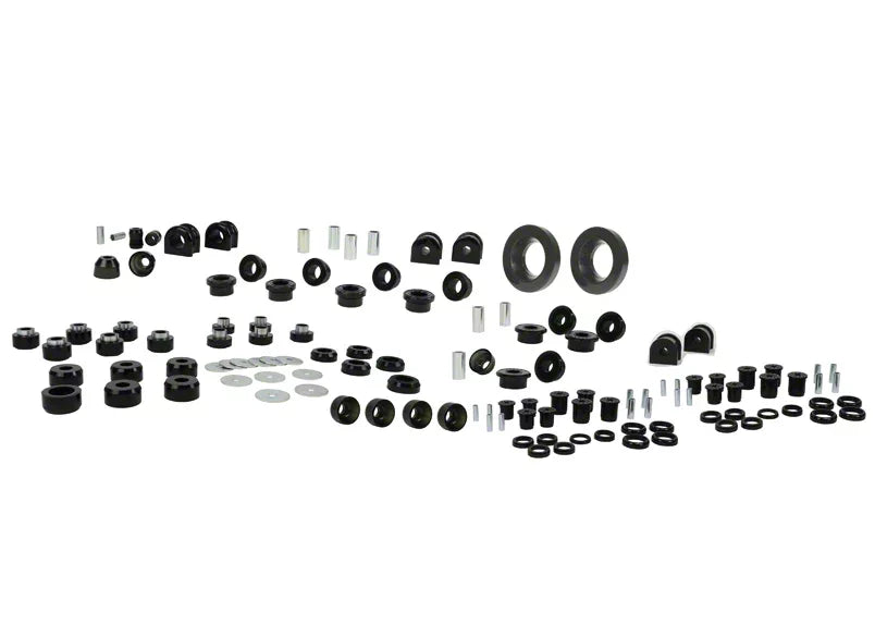 Essential Vehicle Kit 11 Shell Bushings 78 Bushings 25 Tubes 11 Washers Grease Install Guide