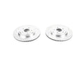 Power Stop 14-19 Chevrolet Corvette Rear Evolution Drilled & Slotted Rotors - Pair
