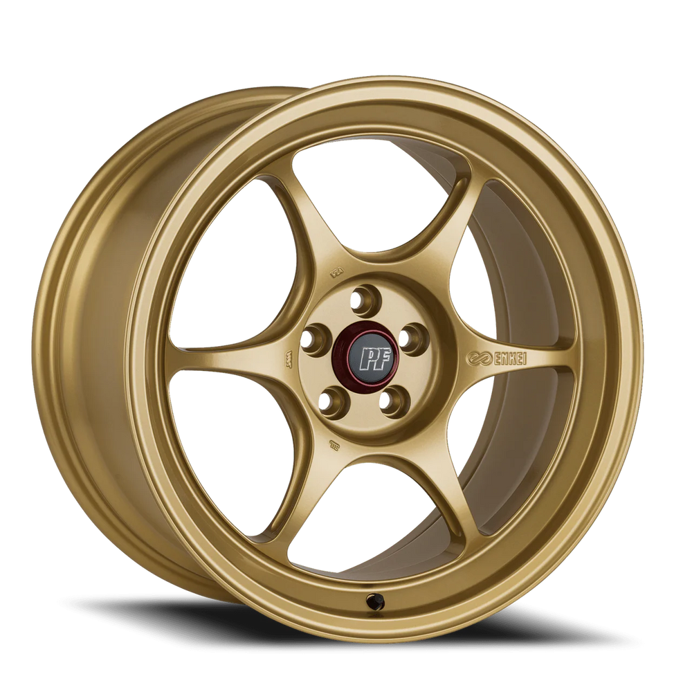 Enkei PF06 16x8 / +30 Offset / 5x114.3 / 75 CB - Gold