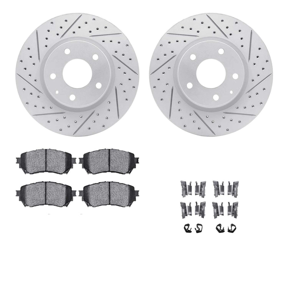R1 14-19 Mazda 6 Front & Rear Brake Rotor Set