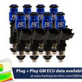 Fuel Injector Clinic 525cc (58 lbs/hr at OE 58 PSI fuel pressure) FIC Fuel Injector Clinic Injector Set for LT1 LT4 engines (High-Z)