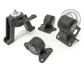 Innovative 90-99 Toyota MR2 5S/3S Black Steel Mounts 75A Bushings
