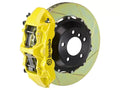 Brembo 11-23 Challenger w/V8 Exc AWD/SRT8 Fr GT BBK 6Pis Cast 355x32 2pc Rtr Slot Type1-Yellow