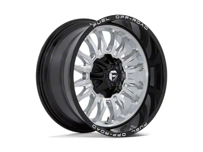 D798 20X10 6X135/5.5 SLVR-BRSH BLK-LP -18MM