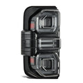 AlphaRex 21-24 Ford Bronco (Excl. Raptor) Nova-Series LED Tail Lights - Black