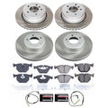 Power Stop 06-07 BMW 525xi Front and Rear Semi-Coated Rotor Kit