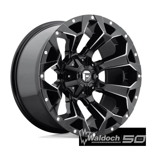 D576 20X9 6X135/5.5 GL-BLK-MIL 19MM