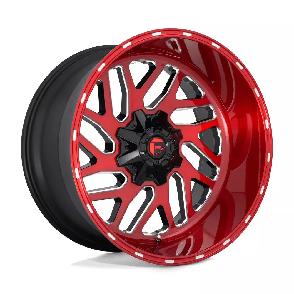 D691 20X10 6X135/5.5 BRSH-RED-MIL -