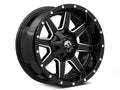 ~(40 lbs. 23X23X12)~ MAVERICK 20x9 5x114.30/5x127.00 GLOSS BLACK MILLED (1 mm)