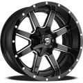 ~(40 lbs. 23X23X12)~ MAVERICK 20x9 5x114.30/5x127.00 GLOSS BLACK MILLED (1 mm)