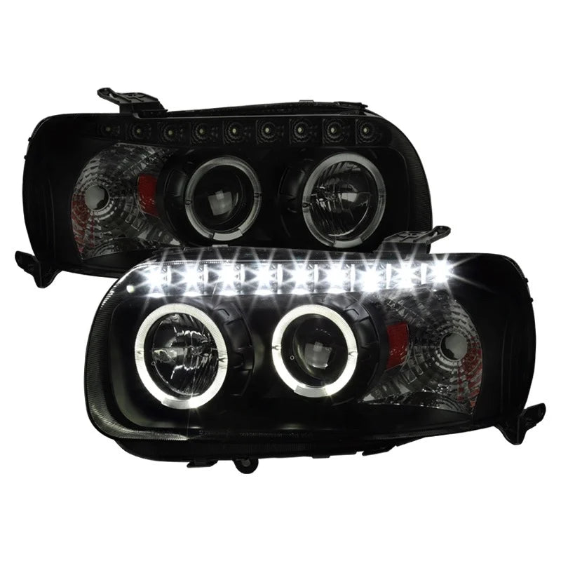 PROJECTOR HEADLIGHTS- SMOKE WITH BLACK HOUSING