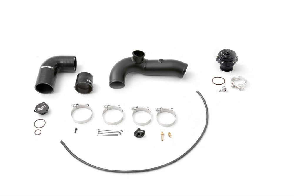 cp-e Exhale Hard Pipe to Throttle Body Pipe w/Tial Sport Valve Flange Ford Focus ST 2013