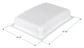 FENDER SKIRT SINGLE FLEETWOOD FS7321 POLAR WHITE