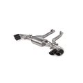 Akrapovic 2024+ BMW X5M / X6M (Face Lift) Slip-On Line (Titanium) w/Carbon Fiber Tips