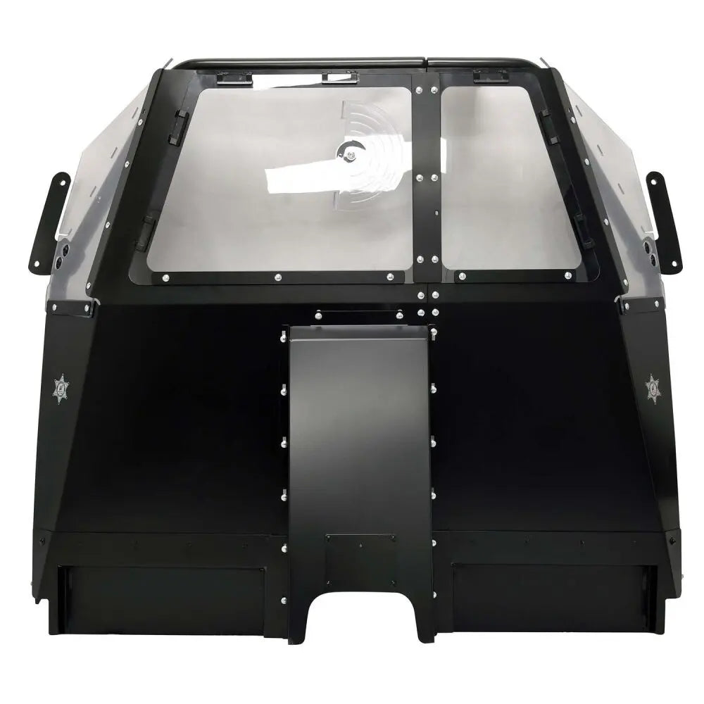 23C SILVERADO PPV DEFENDER MODULAR FRNT PARTITION COMPLETE BLACK