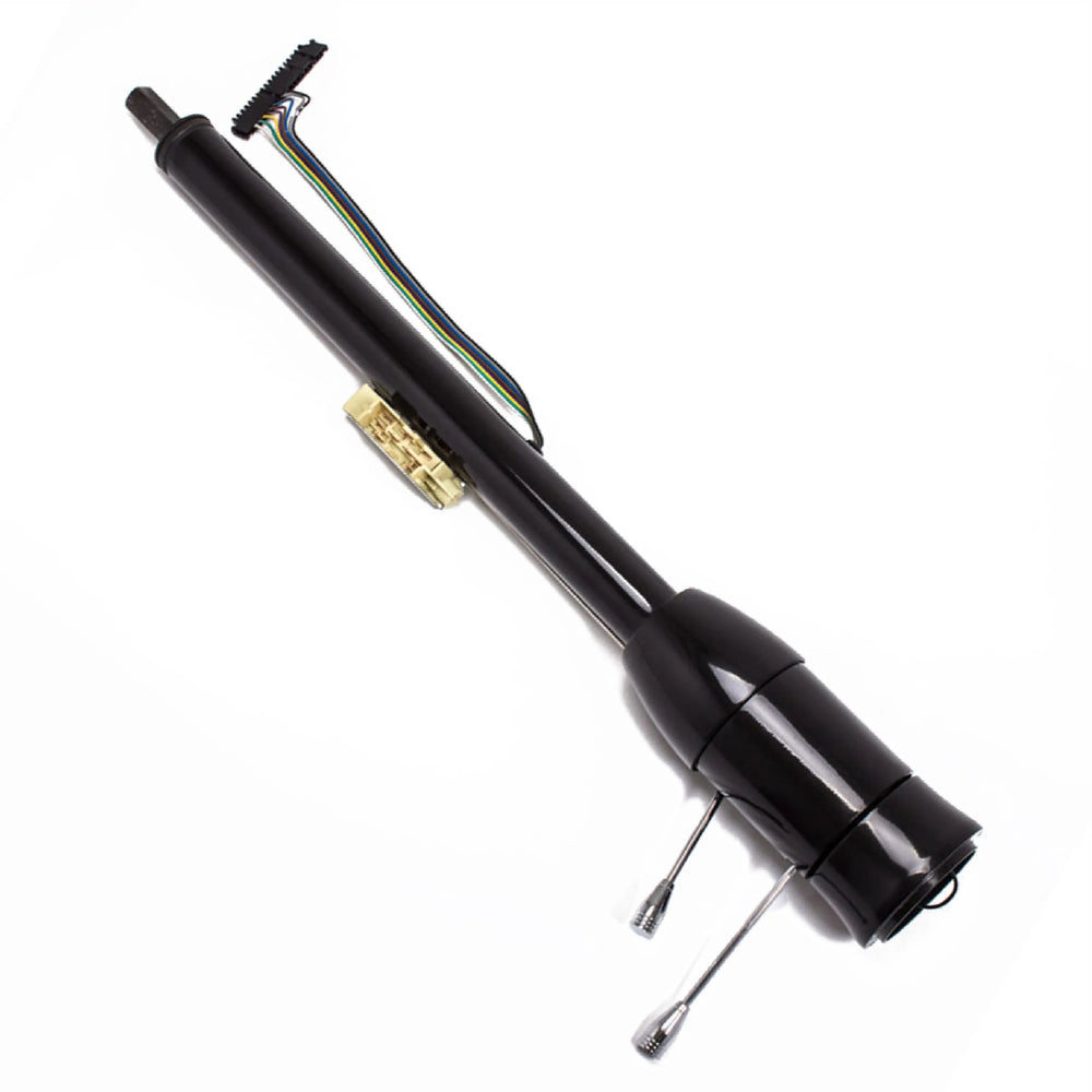 BLACK STEERING COLUMN 9 HOLES MANUA