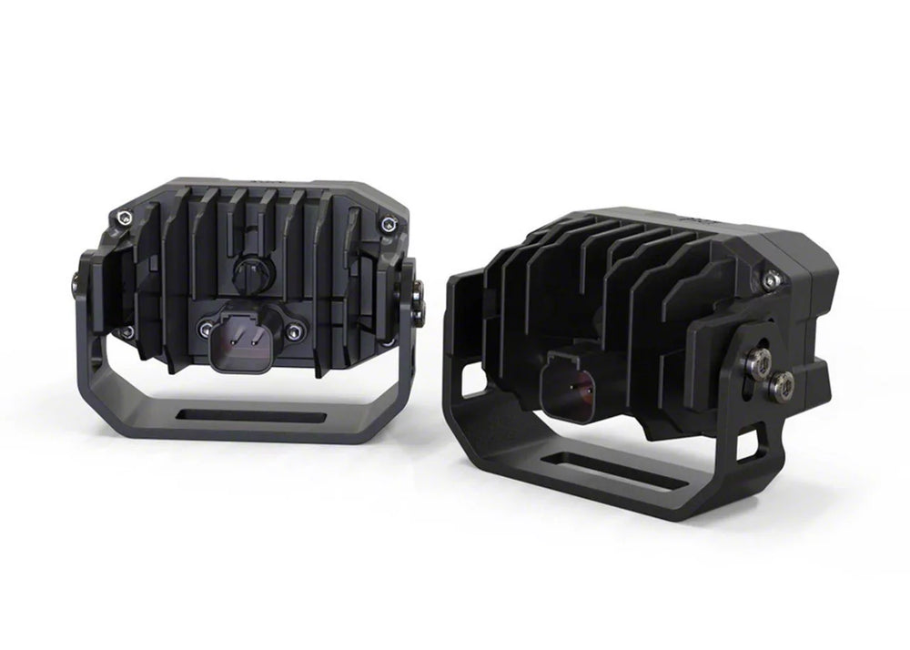 Morimoto 2Banger HXB LED Pod (SAE Wide / White)(Pair)