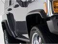 OE Style Fender Flares Black Smooth Finish 4-Piece Set For 2006-2010 H3 Husky Liners