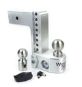 WEIGH SAFE 8 DROP HITCH W/ 3 SHANK ADJUSTABLE BALL MOUNT W/ 17/8 & 2 BALLS