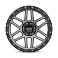 Wheel Pros KM544 17X8.5 6X130 S-BLK GTCC 00MM KM54478538400