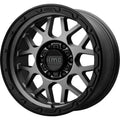~(33 lbs. 20X20X12)~ GRENADE OFF-ROAD 17x9 6x114.30 MATTE GRAY W/ MATTE BLACK LIP (18 mm)