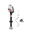 POWERED DRIVE TONGUE JACK AFRAME 17IN TRAVEL WHITE CASE RATING 4000LBS