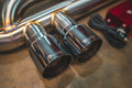 BMW E46 M3 3.2L Catback T304 SS Brushed 3.25" Tips