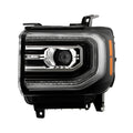 1618 SIERRA DENALI FULL LED W/DRL PROJECTOR HEADLIGHT OE LEFT