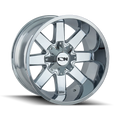 ~(50 lbs. 22X22X13)~ 141 (141) CHROME 20X12 6-135/6-139.7 -44MM 106MM
