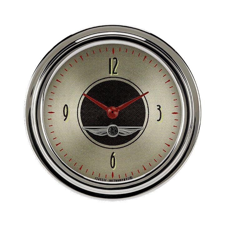 AMERICAN NICKEL 2 5/8IN CLOCK