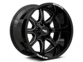MO970 20x10 5x127.00/5x139.70 GLOSS BLACK W/ MILLED LIP (18 mm)