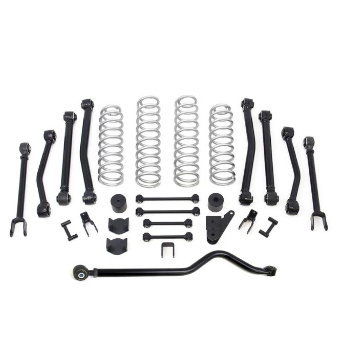 RLS - 4 ' Terrain Flex 8-Arm Lift Kit without Shocks Fits Jeep JK 2007-2018