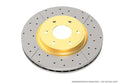 DBA 08-14 Lexus IS F Front Drilled & Slotted Street Series Rotor