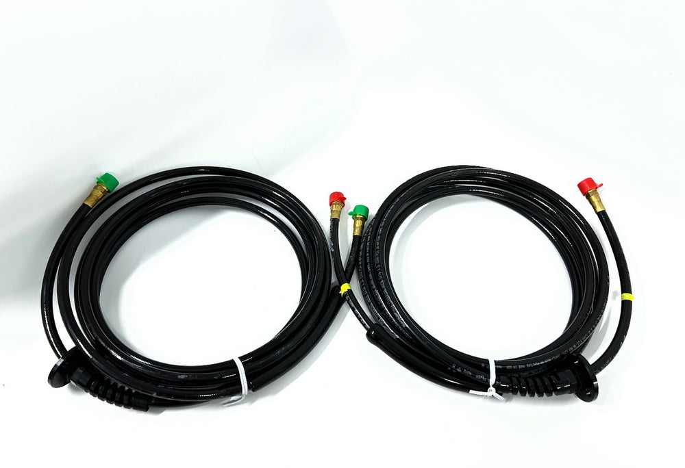 SS O/B HOSE KIT PRO BULKHEAD 2 X