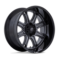 D853 20X10 5X5.5/150 M-GNMTL BLK-LP -18MM