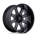 D853 20X10 5X5.5/150 M-GNMTL BLK-LP -18MM